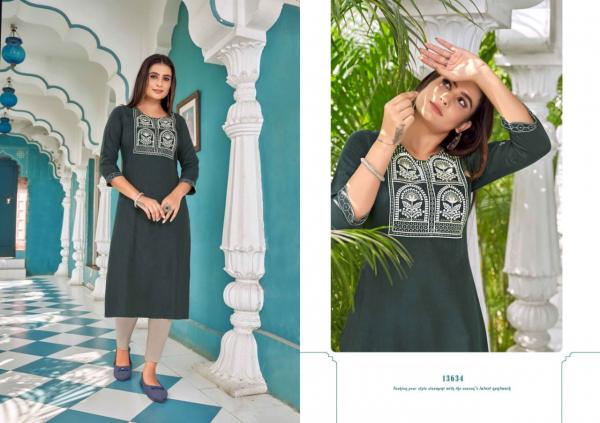 Kalaroop Seagull Vol 4 New Fancy Rayon Designer Kurti Collection